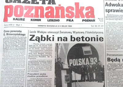 Gazeta Poznańska, 7.05.1993