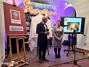 Promocja w Bibiotece Ratuszowej w Lesznie