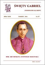 Święty Gabriel - okładka