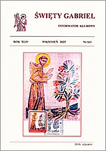 Święty Gabriel - okładka