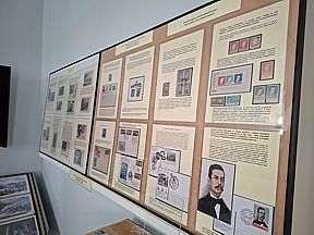 Pokaz filatelistyczny w Gnieźnie z okazji 200. rocznicy urodzin Romualda Traugutta